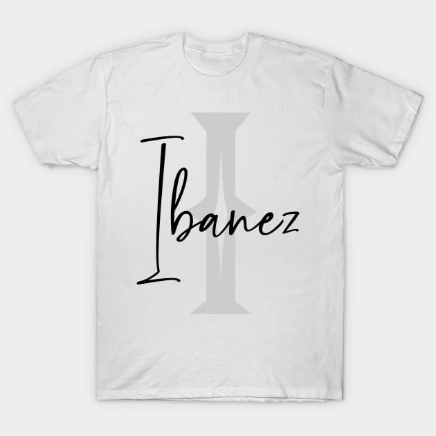 Ibanez Second Name, Ibanez Family Name, Ibanez Middle Name T-Shirt by Huosani